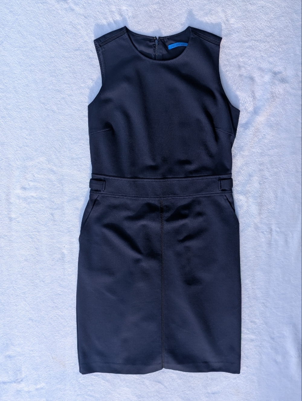 J. MCLAUGHLIN JAVA EFFIE NAVY DRESS SIZE 4 OLD MONEY PREPPY